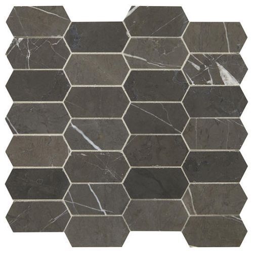 Antico Scuro Elongated Hexagon